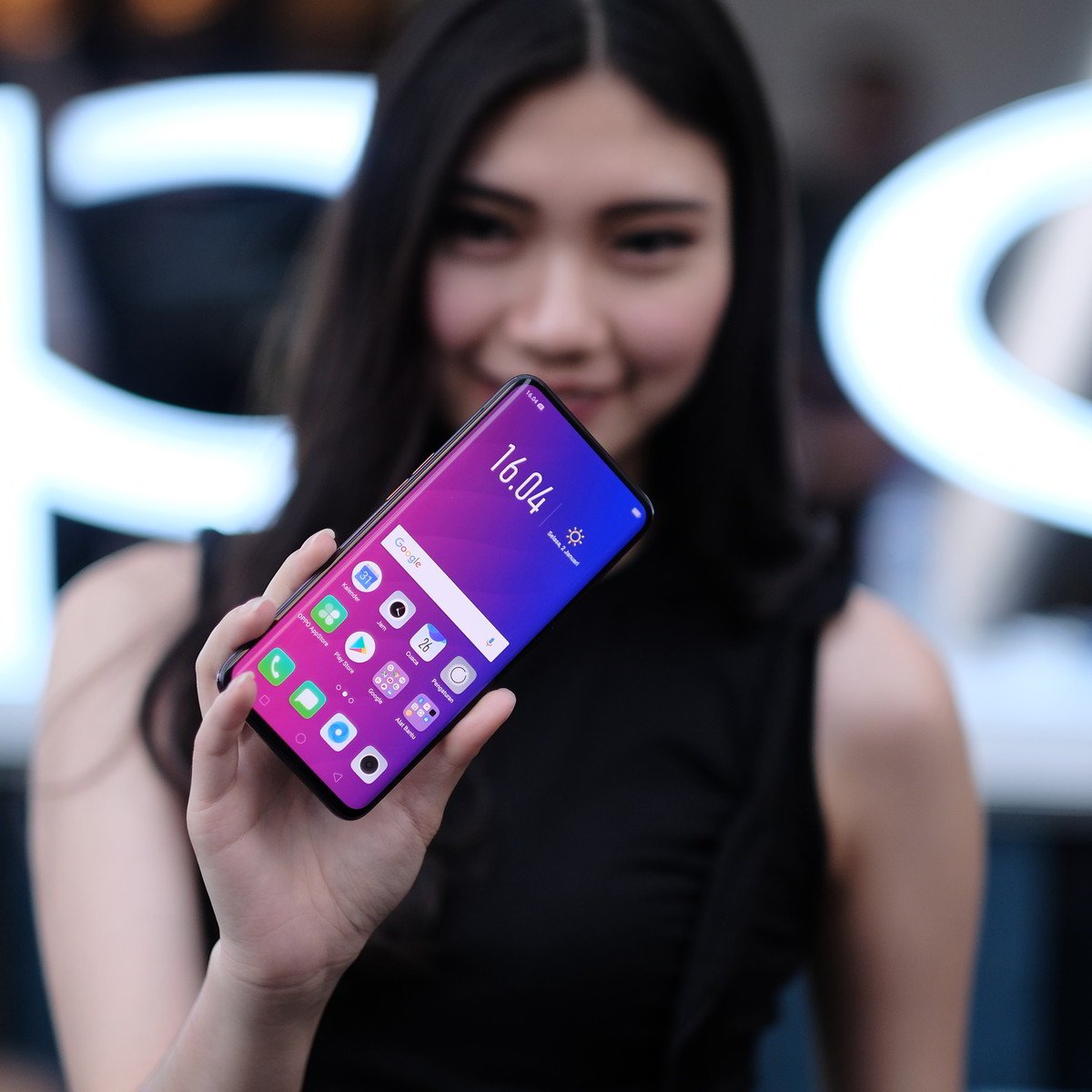 oppo find x screen