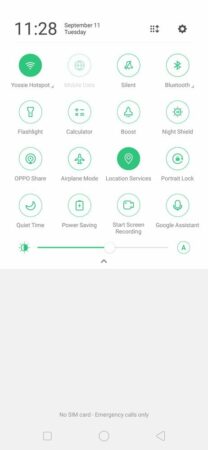 Oppo F9 ColorOS 5.2 2