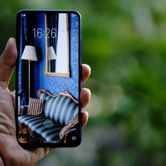 vivo v11 pro screen touch id layar