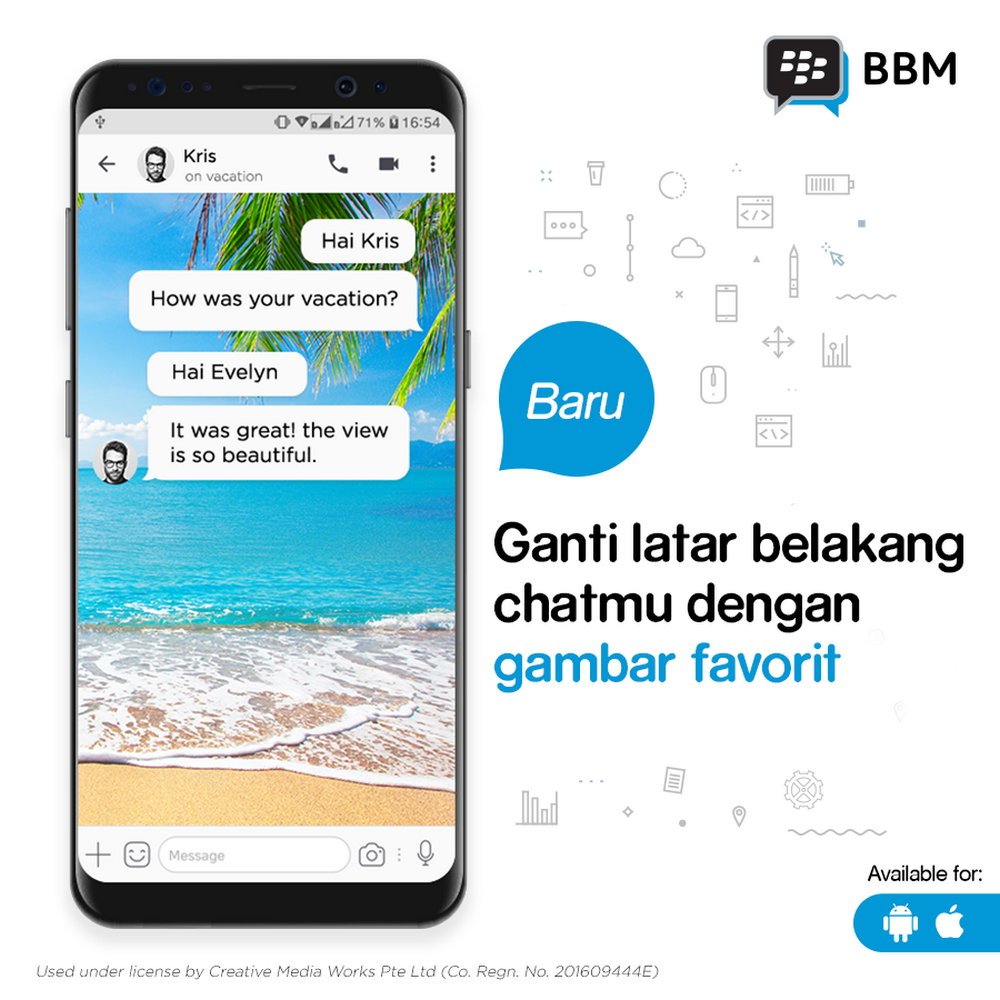 BBM Hadirkan Fitur Transfer Uang Lewat Chat - YANGCANGGIH.COM