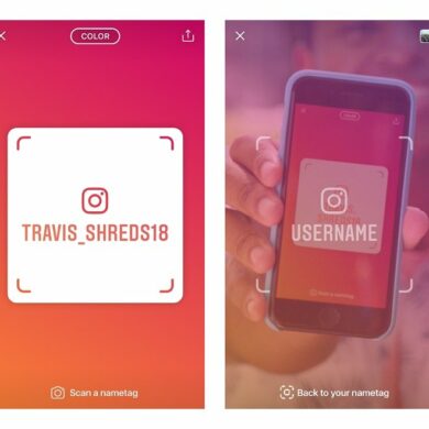 Instagram Nametag 4