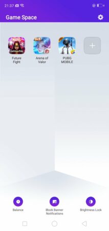 gamespace realme 2