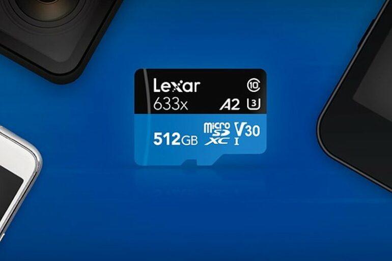 Lexar 512GB 633x microSDXC UHS I 1