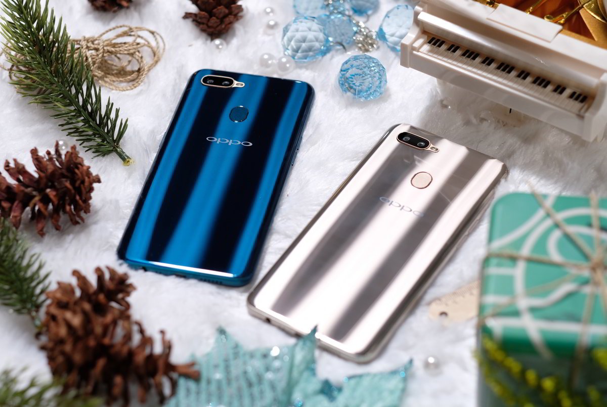 OPPO A7 christmas