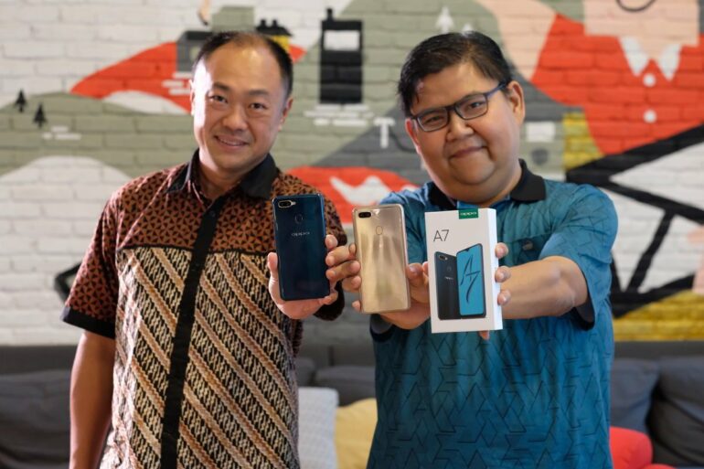 OPPO A7 launch