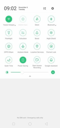 Oppo A3s UI 4