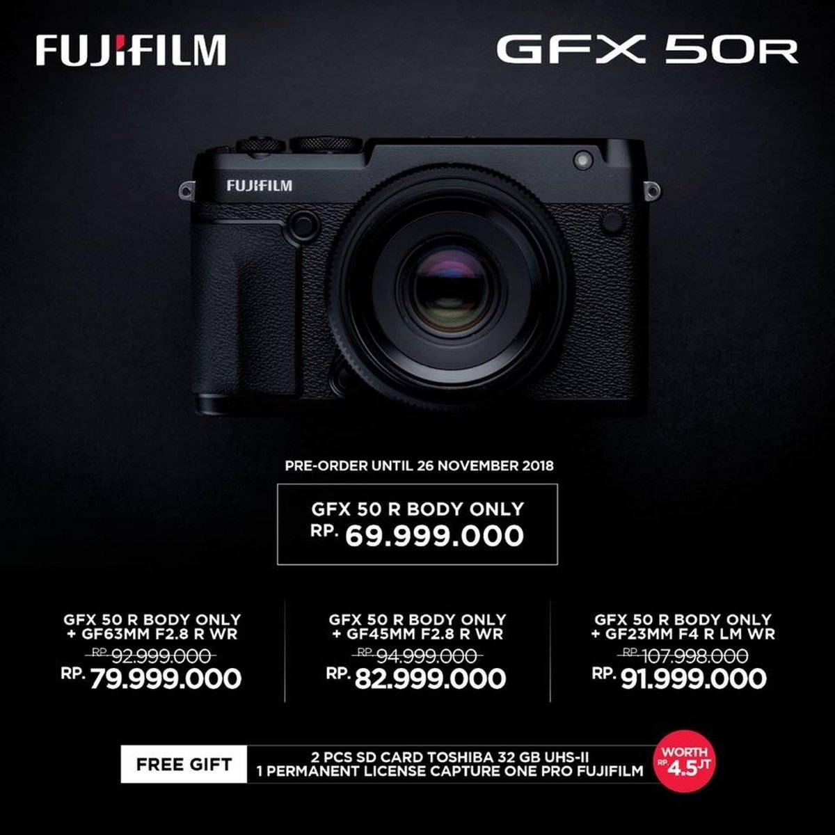 Preorder GFX50R 1