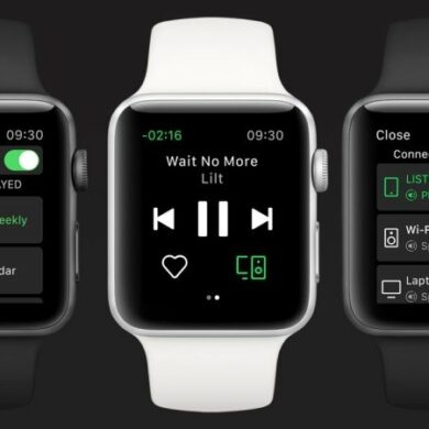 Spotify Apple Watch