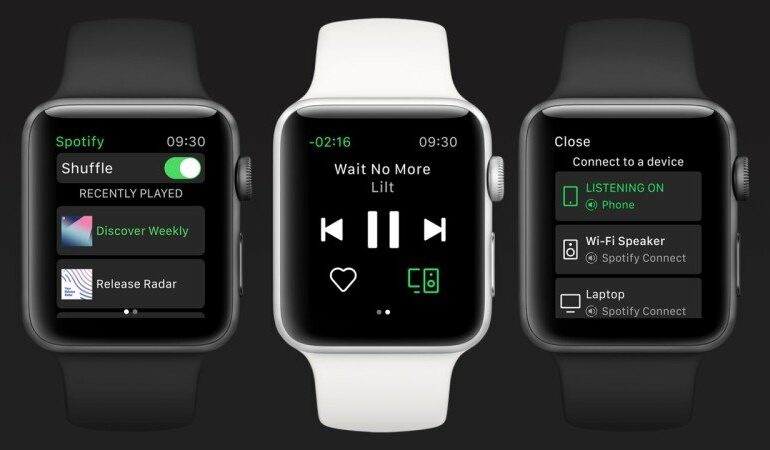 Spotify Apple Watch