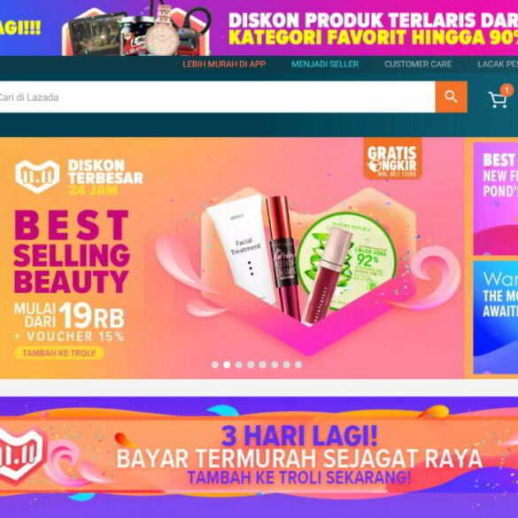 5 Kiat Mudah Beli Barang Idaman dengan Harga Miring di Kampanye Belanja 11.11 2018 di Lazada 39 lazada 11.11 2018 website