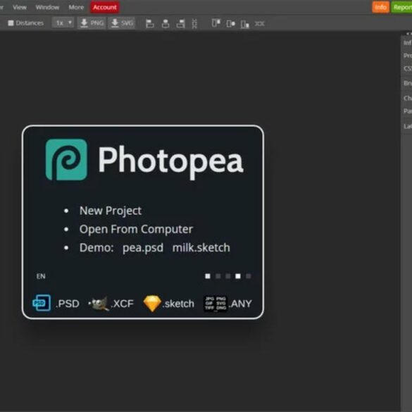 Photopea: Alternatif Adobe Photoshop, Bisa Dicoba Gratis 26 photopea 1
