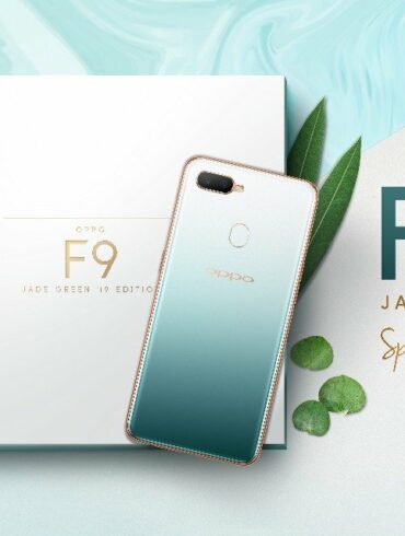OPPO F9 Jade Green Special 2018