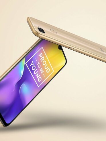 Realme U1 fiery gold
