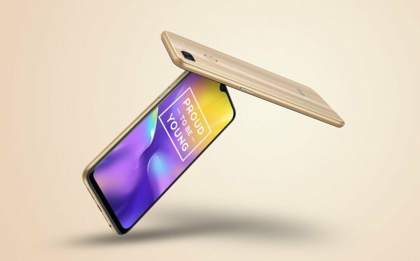 Realme U1 fiery gold