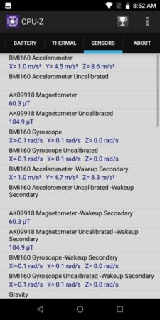 ZenFone Max Pro M1 6 GB CPU Z 3