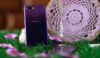 oppo f9 purple tampak belakang