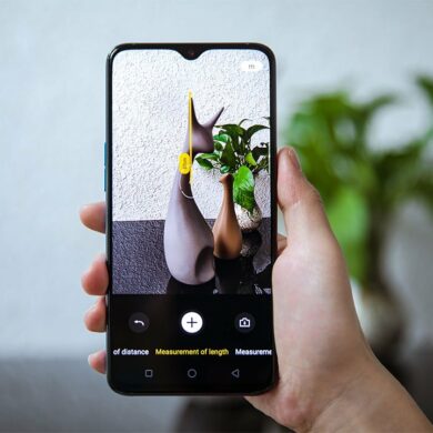 OPPO R17 Pro AR Measurement 2