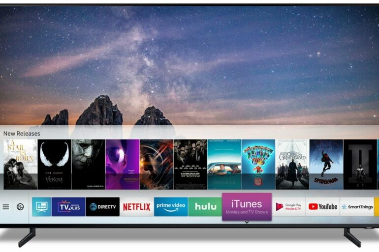 Samsung TV iTunes Movies and TV shows 1 Samsung TV iTunes Movies and TV shows 1