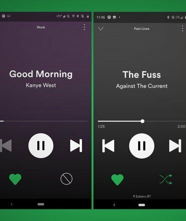 Spotify car view 1