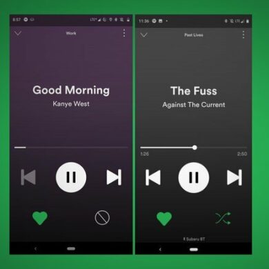 Spotify car view 1