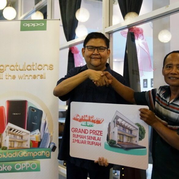 oppo mimpi jadi gampang pemenang pertama