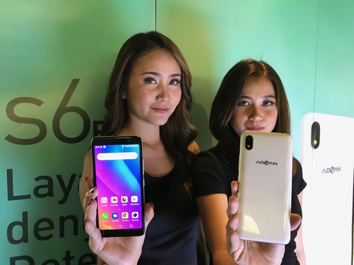 Smartphone Android Go 800 Ribuan Rupiah Advan S6 Plus Resmi Hadir Di Indonesia Yangcanggih Com