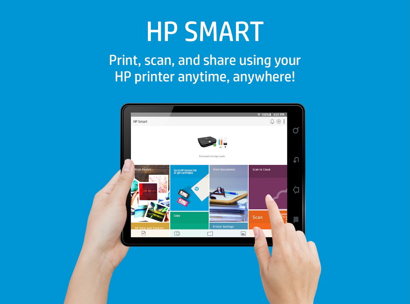 HP Smart printing app