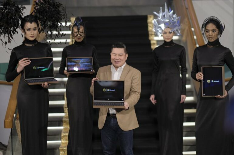 HP Spectre Folio launch 2 HP Spectre Folio launch 2
