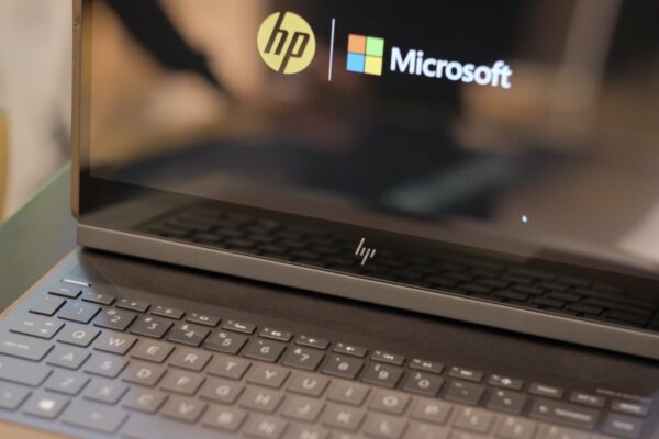 HP Spectre Folio logo speaker HP Spectre Folio logo speaker