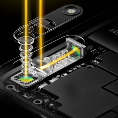 Worlds first periscope style dual camera technology