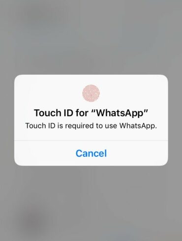 Tips Mengamankan Aplikasi WhatsApp dengan Sensor Sidik Jari 31 whatsapp touch ID 1
