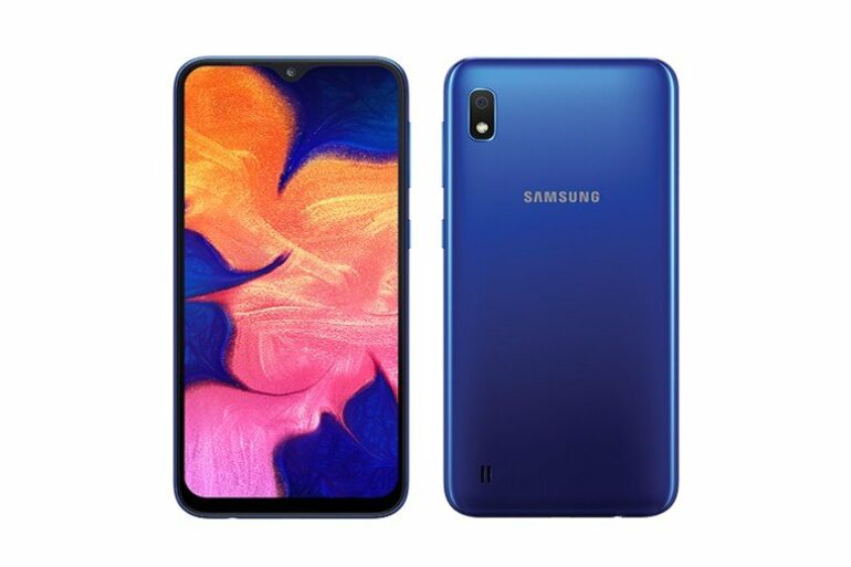 Galaxy A10 Blue