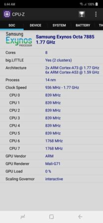 Review Samsung Galaxy M20: Andalan Samsung Saingi Ponsel Merek China di Kelas 2 Jutaan 35 Samsung Galaxy M20 CPU Z 2