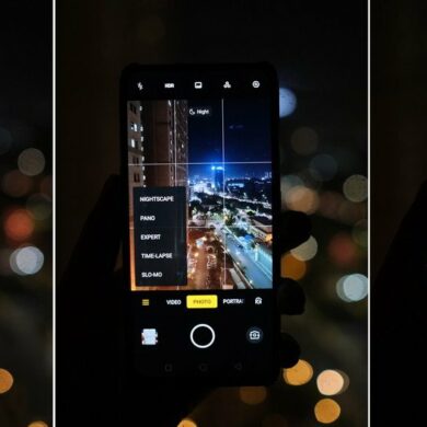 oppo f11 pro nightscape mode UI