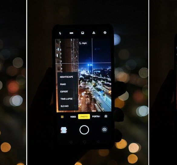oppo f11 pro nightscape mode UI