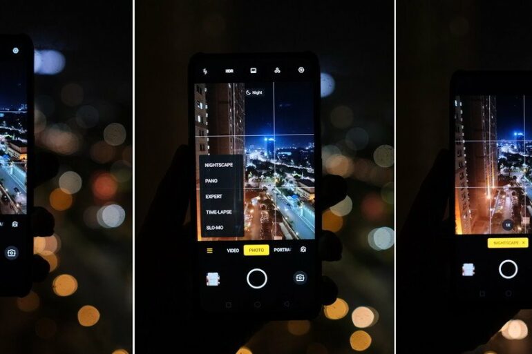 oppo f11 pro nightscape mode UI oppo f11 pro nightscape mode UI