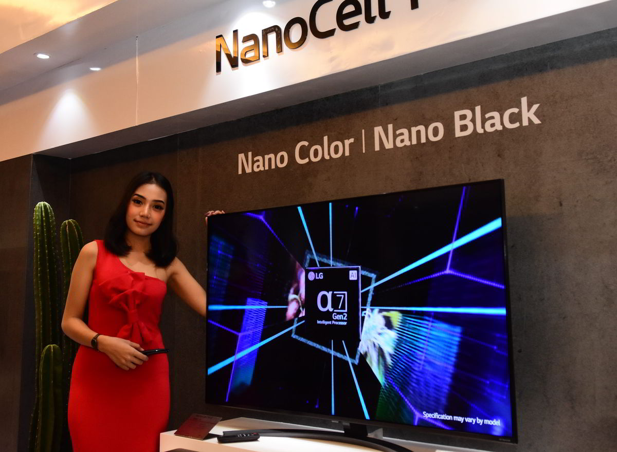 LG IOT launch nanocell tv