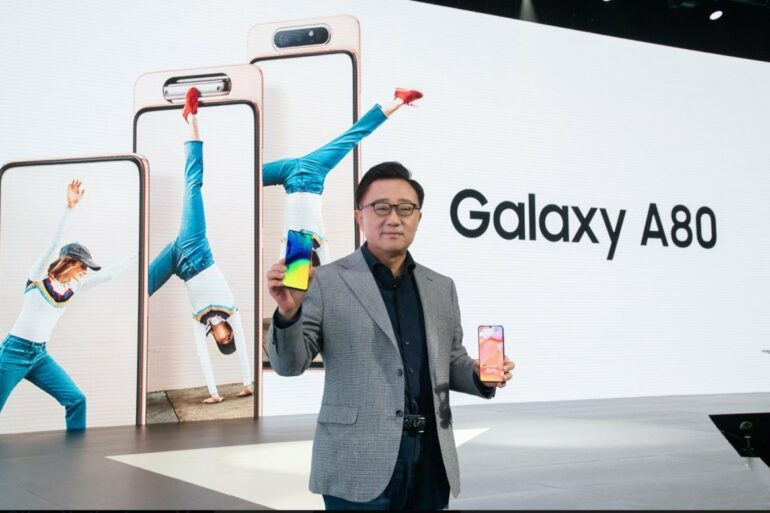 Samsung Galaxy A80 launch Samsung Galaxy A80 launch