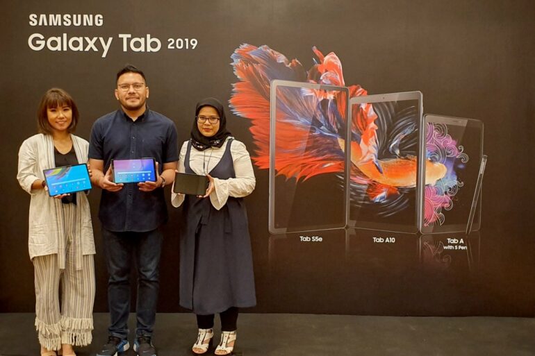 Samsung Resmikan Galaxy Tab S5e, Tab A10 dan Tab A with S-Pen dengan Harga Mulai dari 3 Jutaan 34 Samsung Galaxy Tab Series launch 1