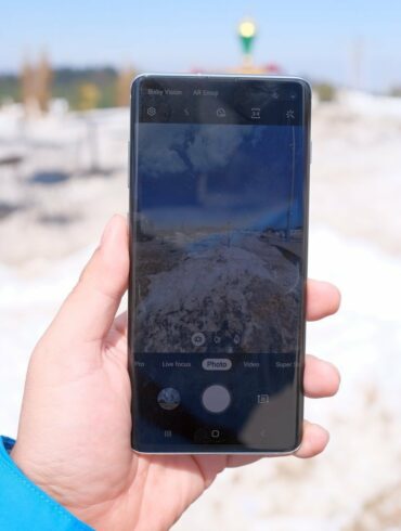 UI kamera samsung galaxy s10