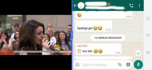 Review Vivo V15 Pro: Performa Kencang dengan Snapdragon 675, Kamera Didukung Night Mode 33 Vivo V15 Pro Split Screen