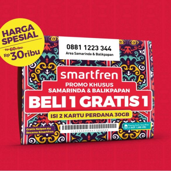 Hadir di Samarinda dan Balikpapan, Smartfren Tawarkan Promo Kartu Perdana Samba 19 Kartu Perdana Smartfren Samba