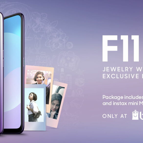 Sambut Ramadan di Tahun 2019, OPPO Luncurkan F11 Jewelry White Edisi Khusus dengan Instax SP-2 Printer dan Macaron Film 32 Package Instax