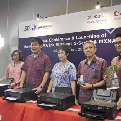 Canon PIXMA Ink Efficient G6070 G5070 GM2070 dan Pixma TS707 launch 1