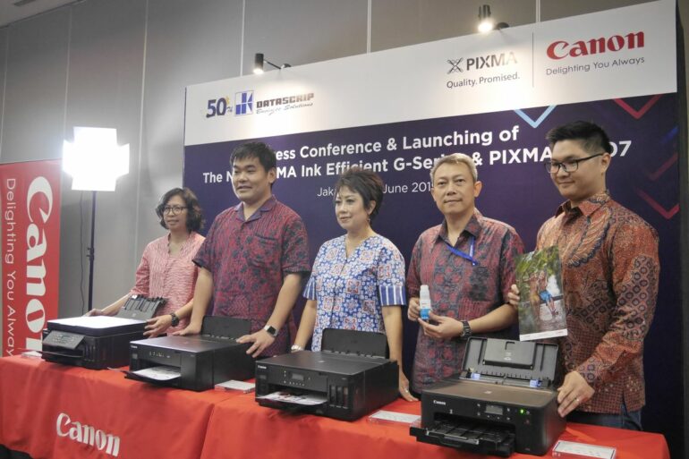 Canon PIXMA Ink Efficient G6070 G5070 GM2070 dan Pixma TS707 launch 1 Canon PIXMA Ink Efficient G6070 G5070 GM2070 dan Pixma TS707 launch 1