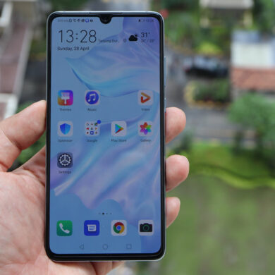 Huawei P30 depan Huawei P30 depan