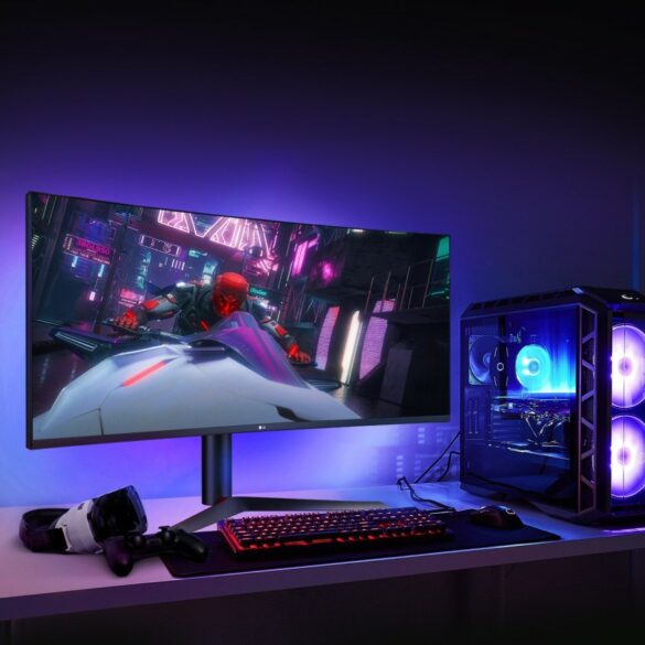 LG UltraGear 27GL850: Monitor Gaming IPS Pertama dengan Response Time 1ms 19 LG 38GL950G Sphere Lighting