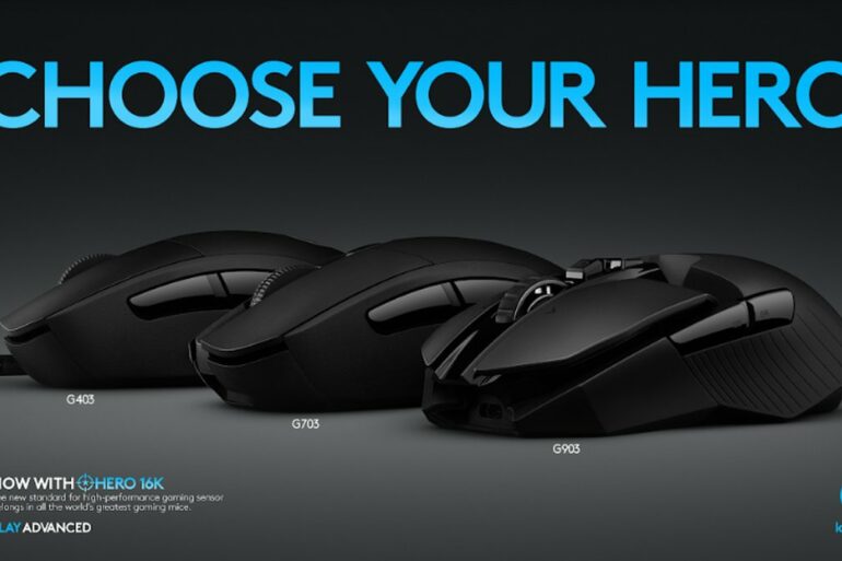 Logitech G903 Lightspeed, G703 Lightspeed dan G403 HERO: Trio Mouse Gaming dengan Sensor HERO 16K yang Revolusioner 33 Logitech G HERO lineup 1