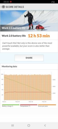 Galaxy A80 Baterai Test 1