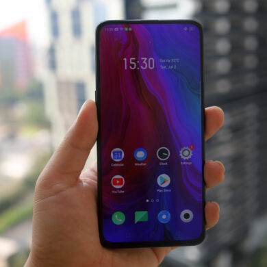 OPPO Reno layar depan OPPO Reno layar depan